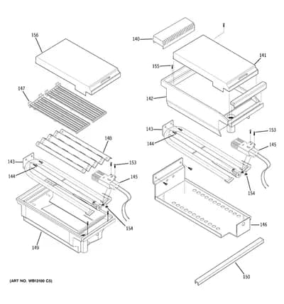 GRILL & GRIDDLE ASSEMBLY