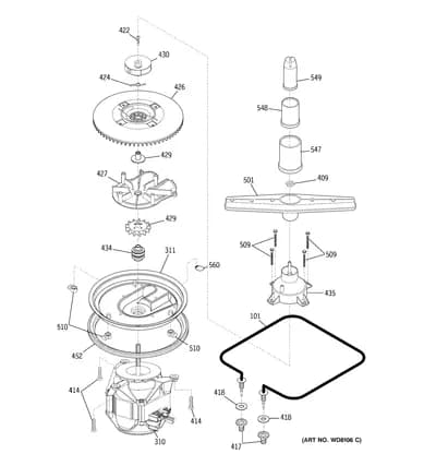 MOTOR-PUMP MECHANISM