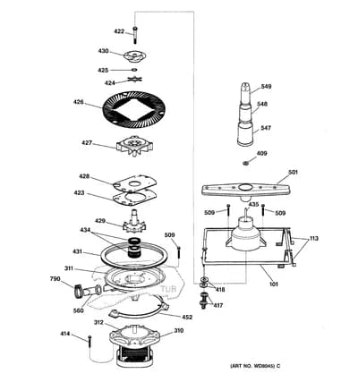 MOTOR-PUMP MECHANISM