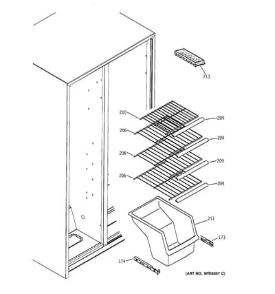 FREEZER SHELVES