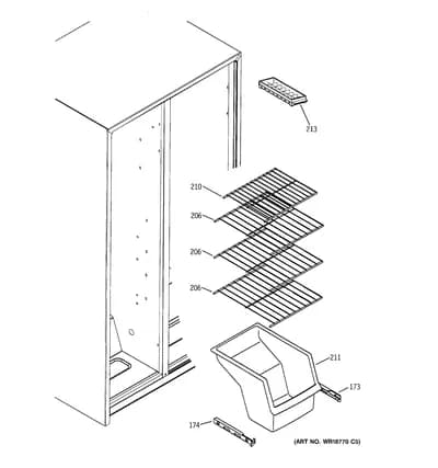 FREEZER SHELVES