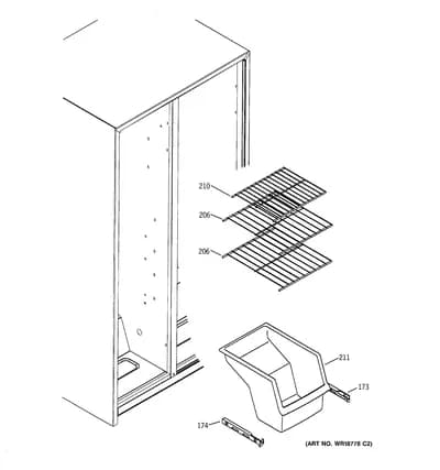 FREEZER SHELVES