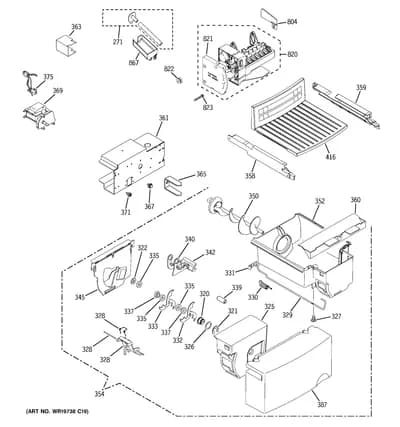 ICE MAKER & DISPENSER