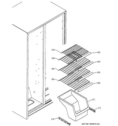 FREEZER SHELVES