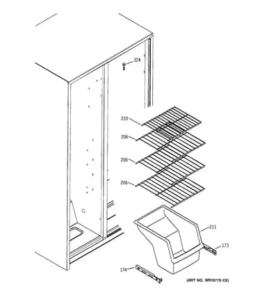 FREEZER SHELVES