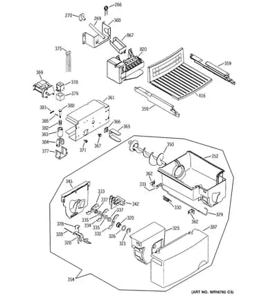 ICE MAKER & DISPENSER