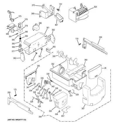 ICE MAKER & DISPENSER