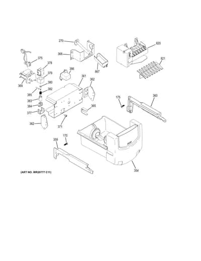 ICE MAKER & DISPENSER
