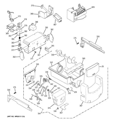 ICE MAKER & DISPENSER