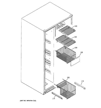 FREEZER SHELVES