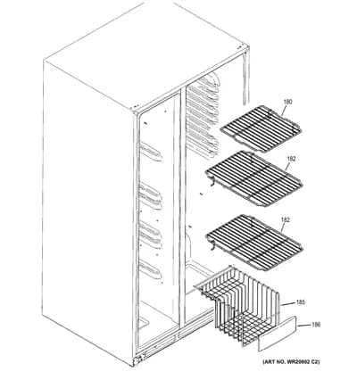 FREEZER SHELVES