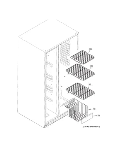 FREEZER SHELVES