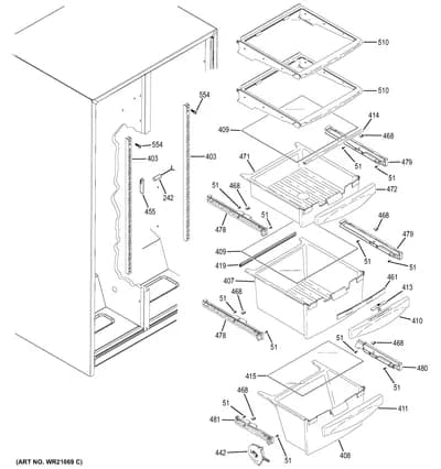 FRESH FOOD SHELVES