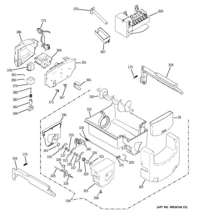 ICE MAKER & DISPENSER