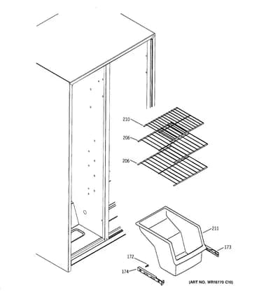 FREEZER SHELVES