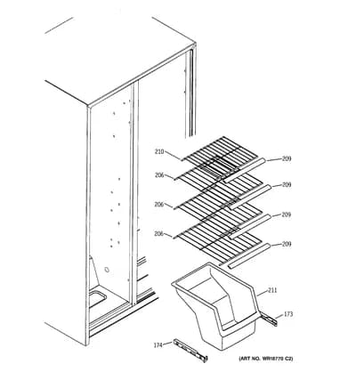 FREEZER SHELVES