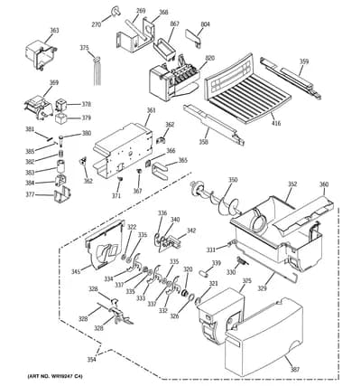 ICE MAKER & DISPENSER