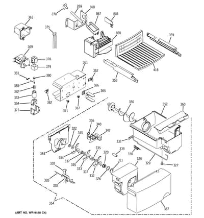 ICE MAKER & DISPENSER