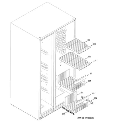FREEZER SHELVES