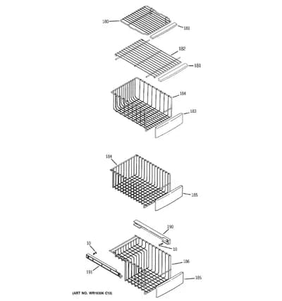 FREEZER SHELVES