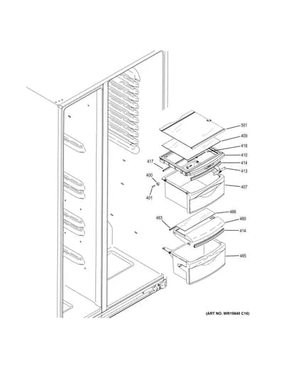 FRESH FOOD SHELVES