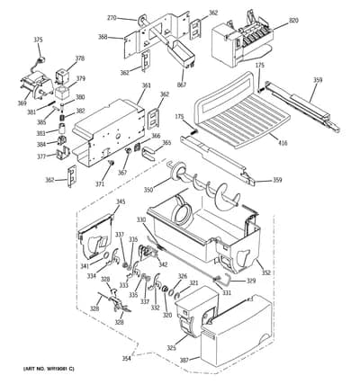 ICE MAKER & DISPENSER