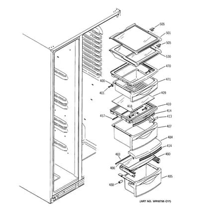 FRESH FOOD SHELVES