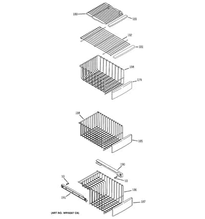 FREEZER SHELVES