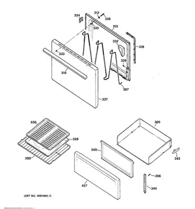 DOOR & DRAWER PARTS