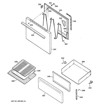 DOOR & DRAWER PARTS