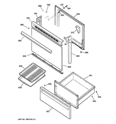 DOOR & DRAWER PARTS