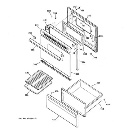 DOOR & DRAWER PARTS
