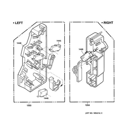 LATCH BOARD PARTS