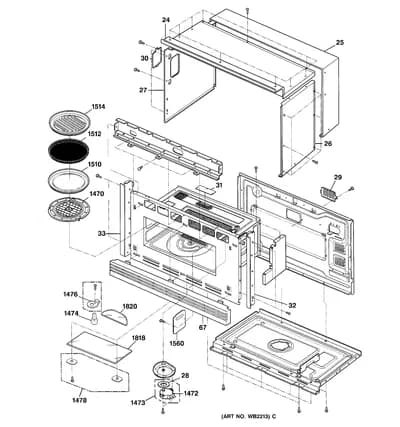 OVEN CAVITY PARTS