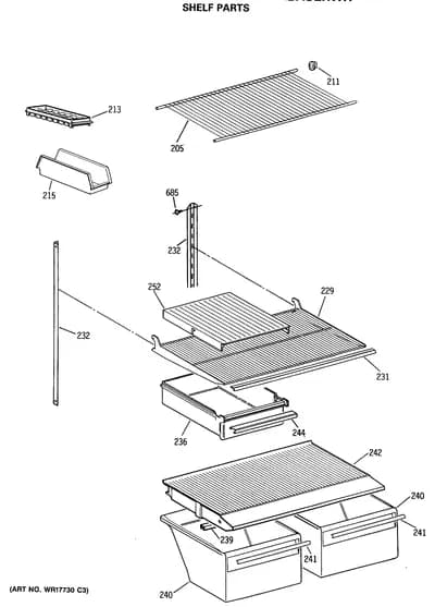 SHELF PARTS