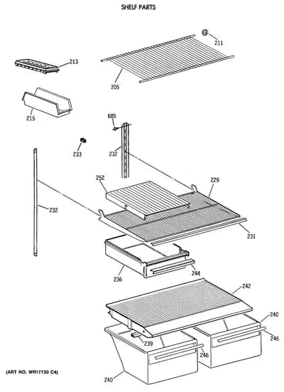 SHELF PARTS