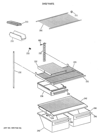 SHELF PARTS