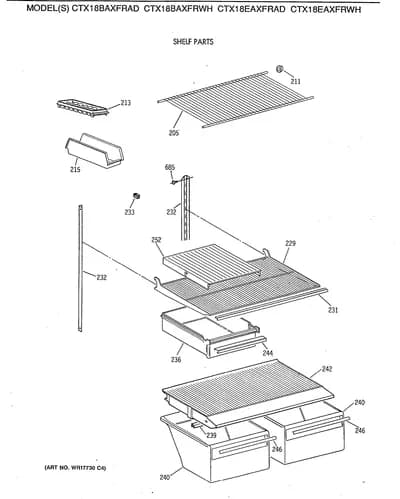 SHELF PARTS