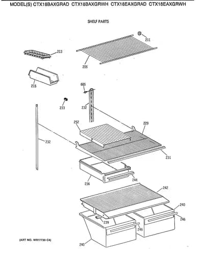 SHELF PARTS
