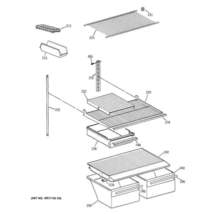 SHELF PARTS