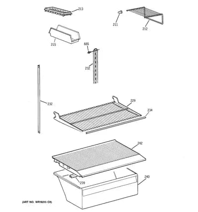 SHELF PARTS