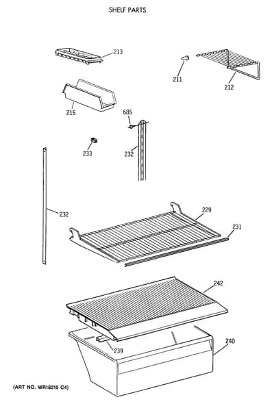 SHELF PARTS