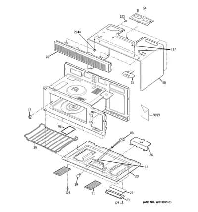 OVEN CAVITY PARTS