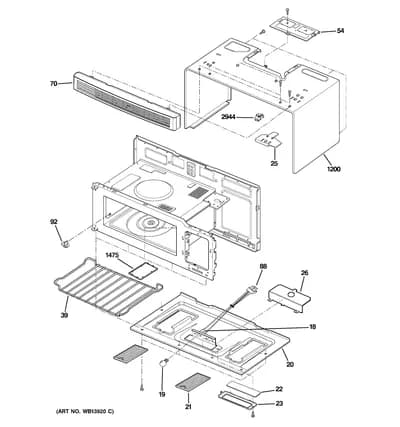 OVEN CAVITY PARTS