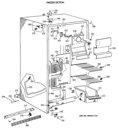 FREEZER SECTION