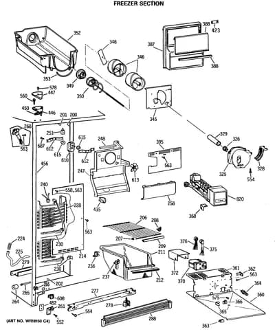 FREEZER SECTION