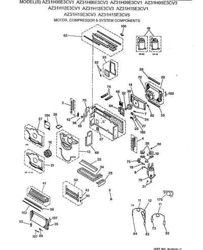 MOTOR, COMPRESSOR & SYSTEM COMPONENTS