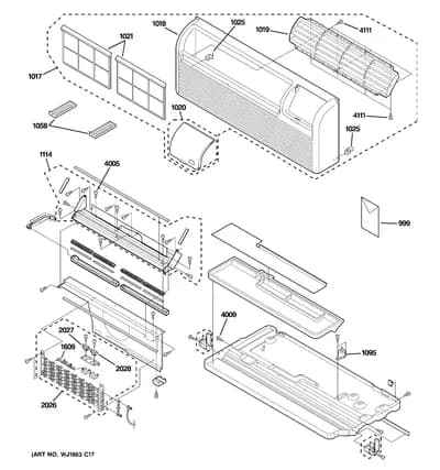 GRILLE, HEATER & BASE PAN PARTS