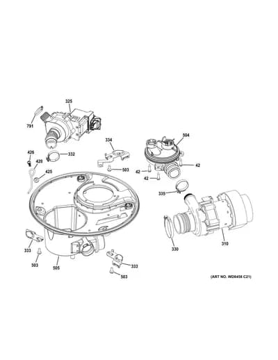 SUMP & MOTOR MECHANISM