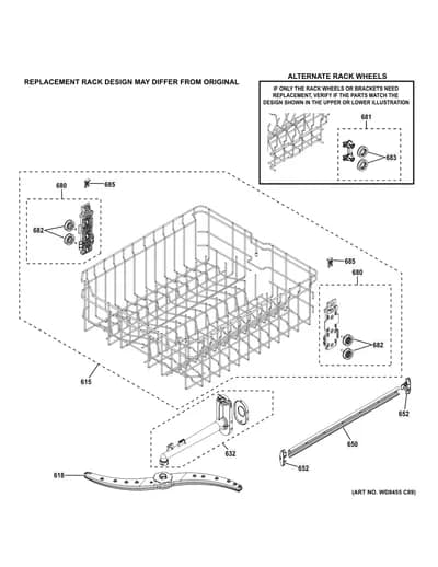 UPPER RACK ASSEMBLY
